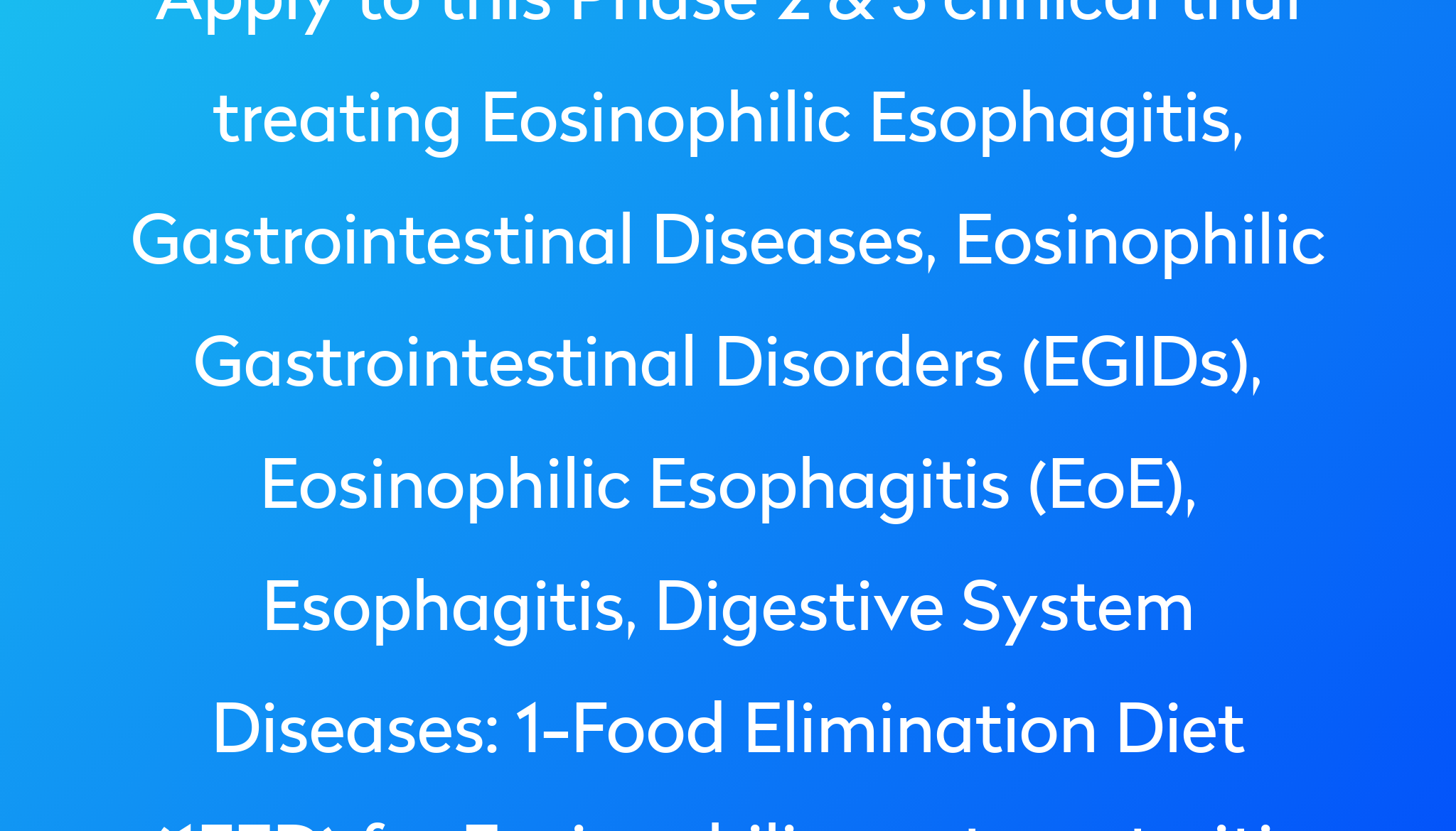 1-food-elimination-diet-1fed-for-eosinophilic-gastroenteritis